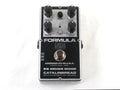Catalinbread Formula 55 overdrive pedal - black and silver top view