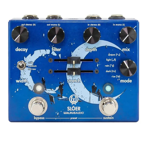 Used Walrus Audio Slöer Stereo Multi-Texture Reverb Pedal