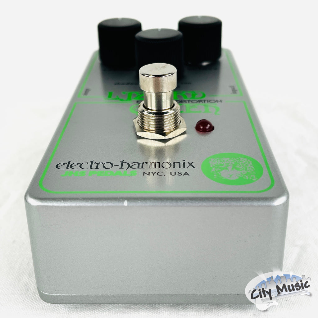 EHX JHS Lizard Queen octave fuzz pedal — rear view