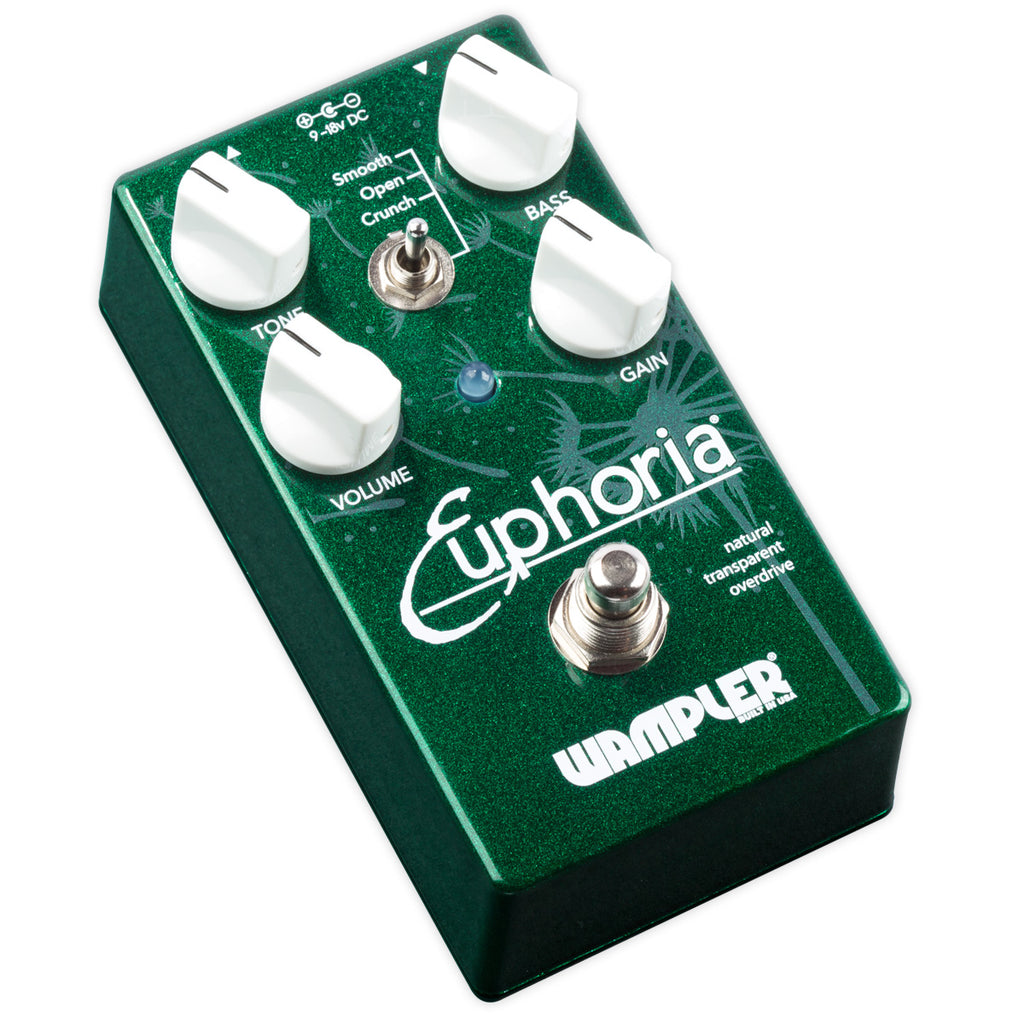 Wampler Euphoria Overdrive pedal in original manufacturer packaging, new in box