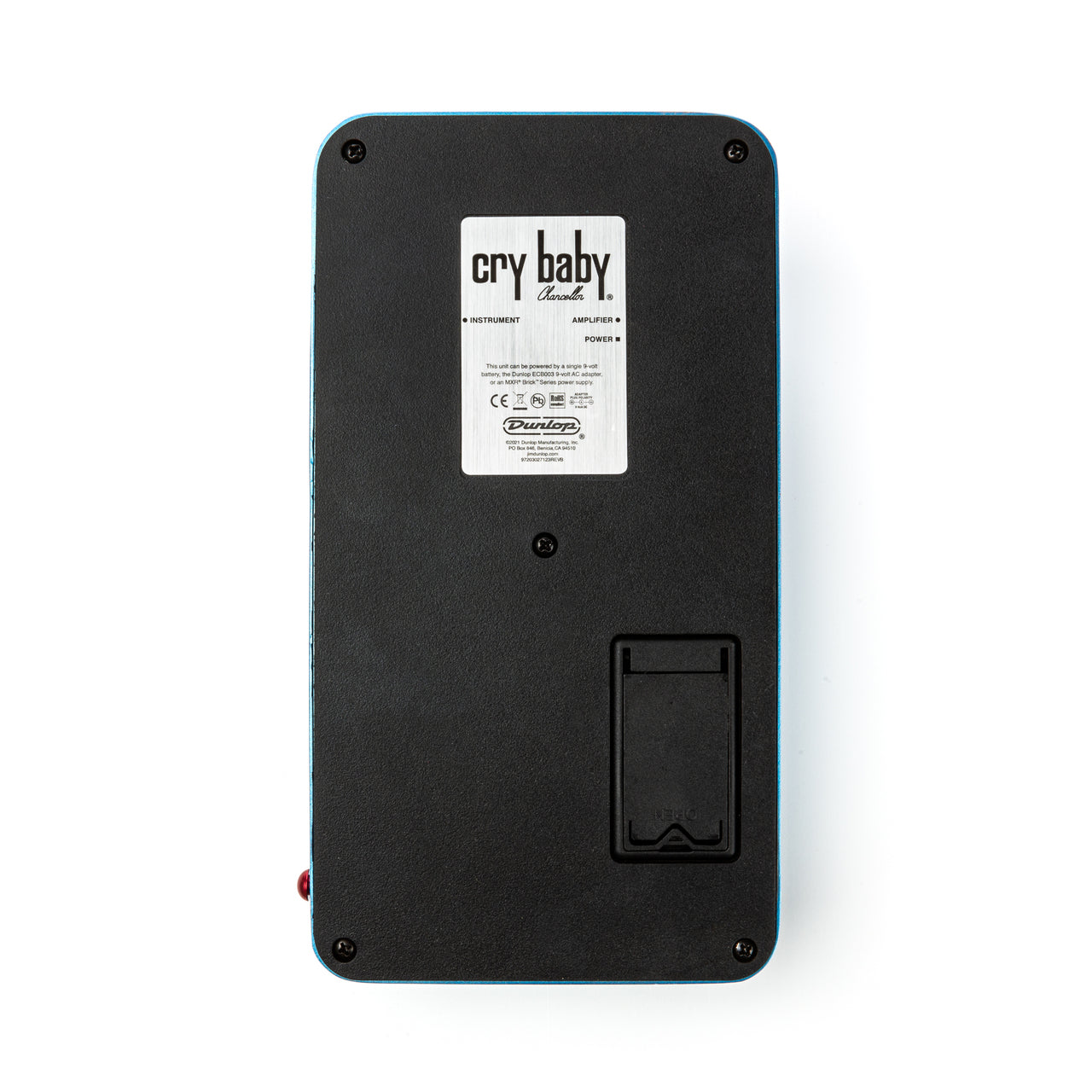 Dunlop JCT95 Justin Chancellor Cry Baby Wah — control knobs