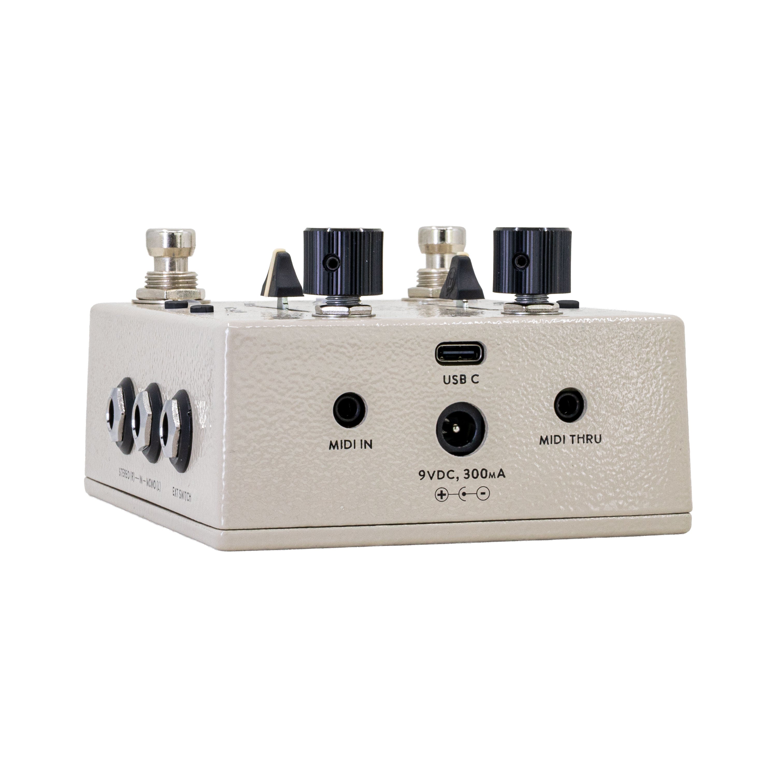 Walrus Audio Xero Polylooper looper pedal — side jacks