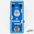 Used Tone City Angel Wing chorus pedal — blue front view