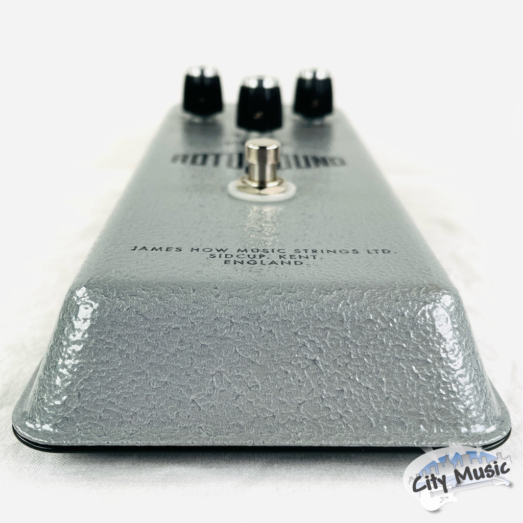 Rotosound RFB1 1967 reissue fuzz pedal — footswitch detail