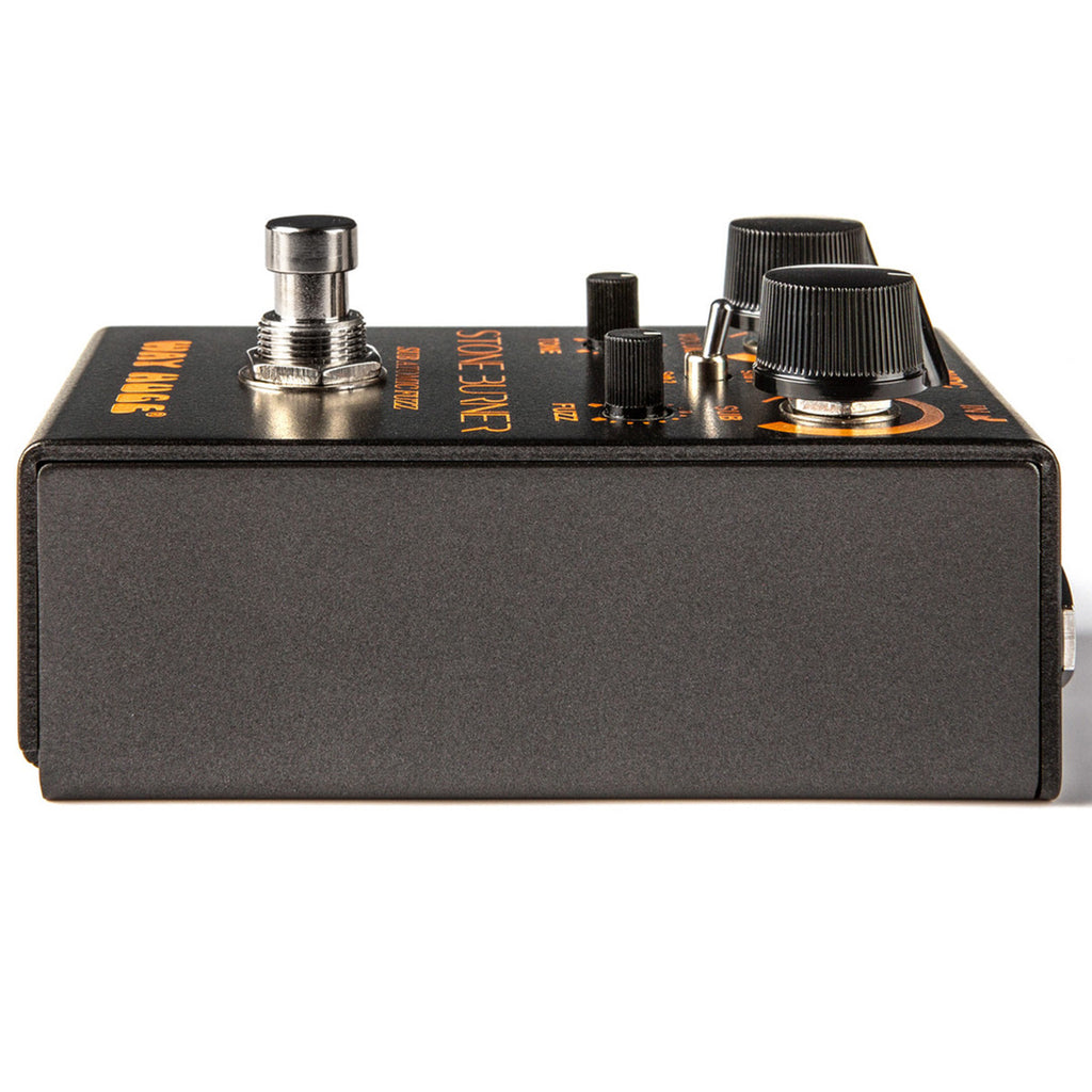 Way Huge WM81 Stone Burner fuzz pedal angled view