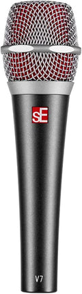 sE Electronics V7 dynamic vocal microphone — full front view