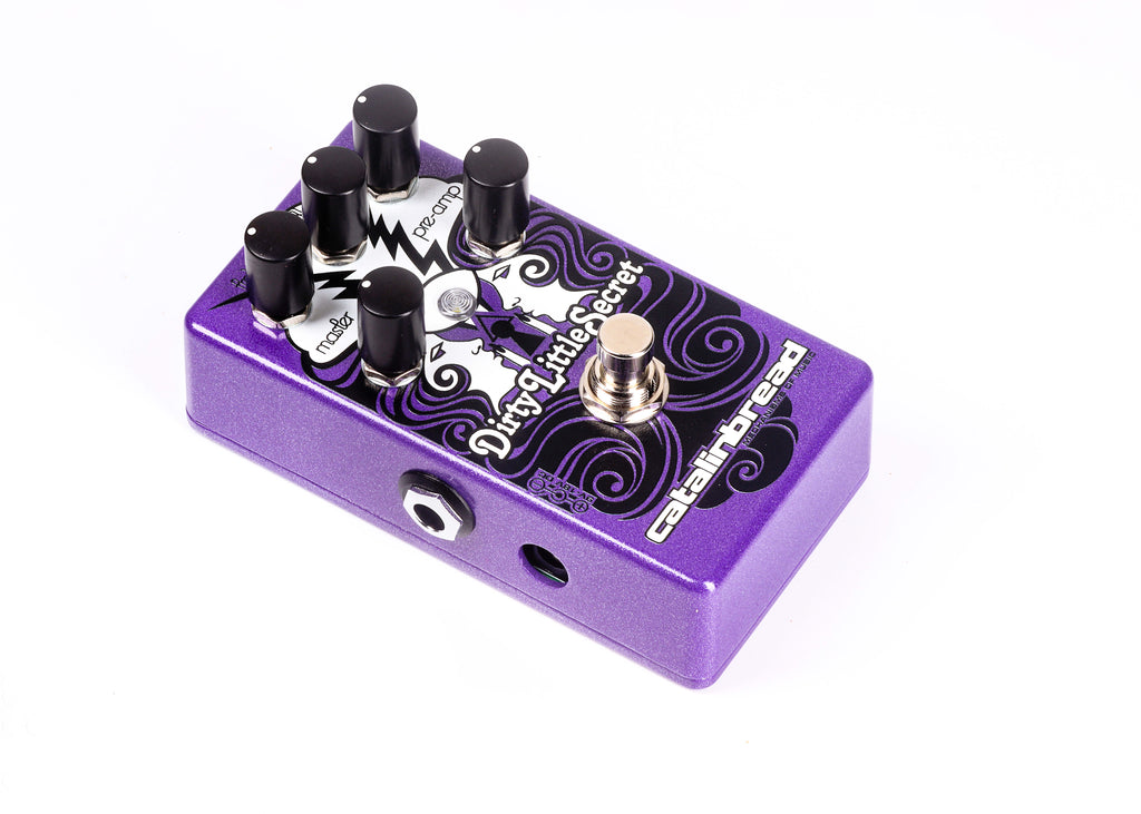 New Catalinbread Dirty Little Secret Red Purple Edition Overdrive Guitar Effects Pedal