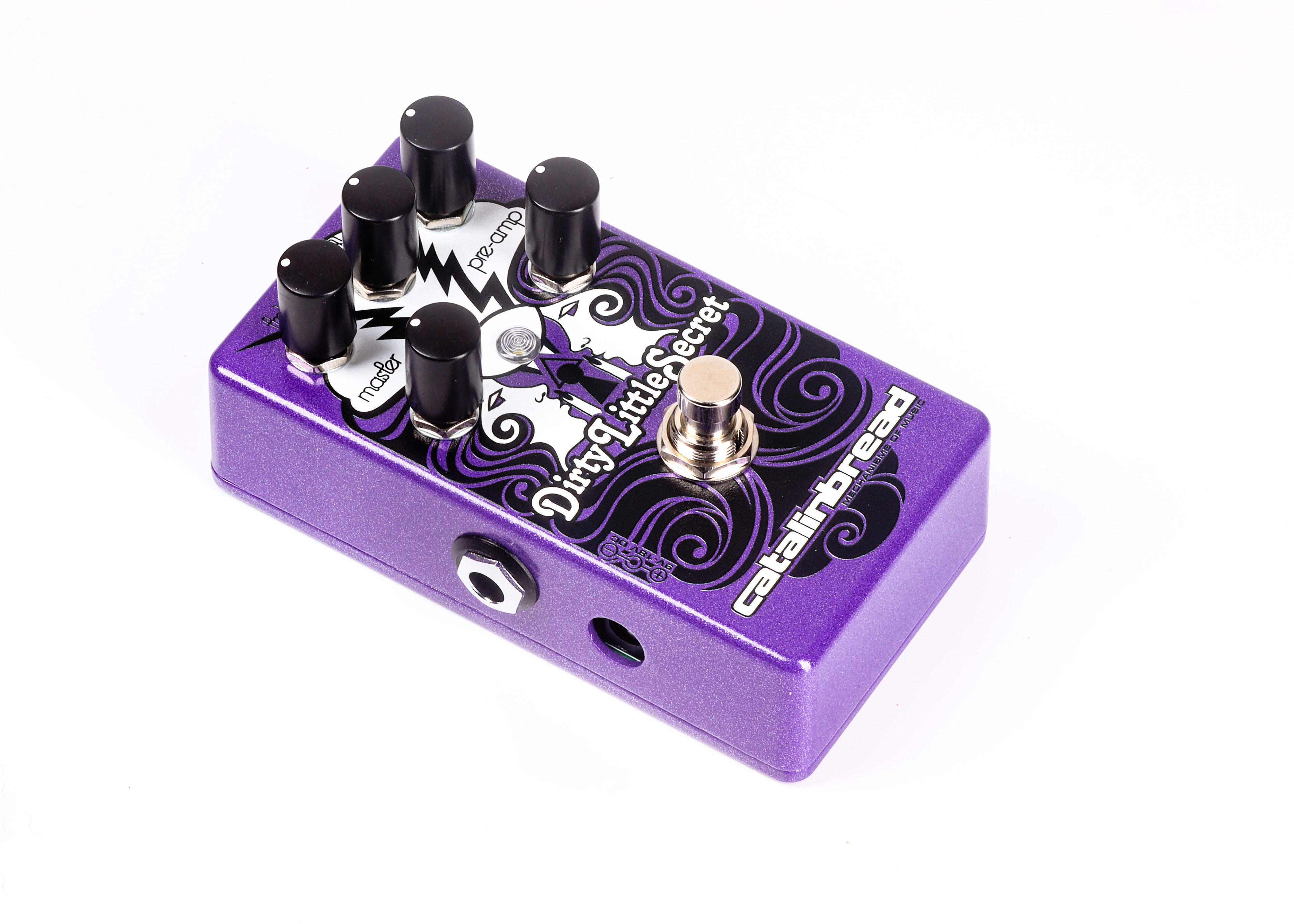 New Catalinbread Dirty Little Secret Red Purple Edition Overdrive Guitar Effects Pedal