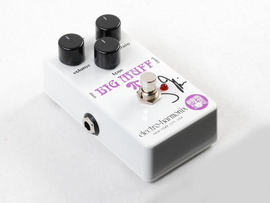 Electro-Harmonix J Mascis Big Muff Pi fuzz pedal — angled view