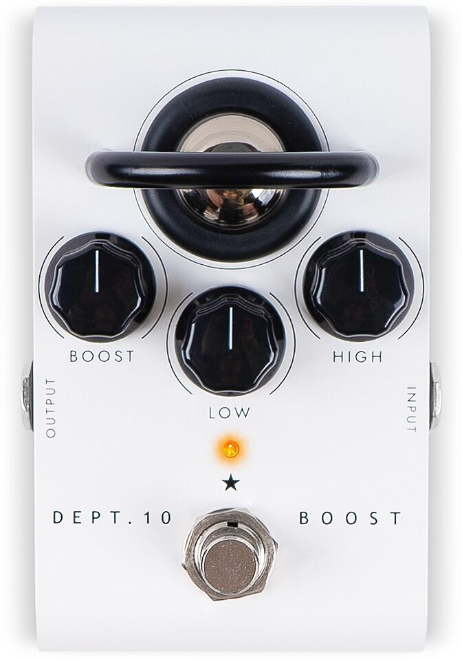 Blackstar Dept. 10 Boost pedal — angled view