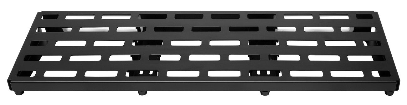 RockBoard Tres 3.3 black pedalboard slotted top surface