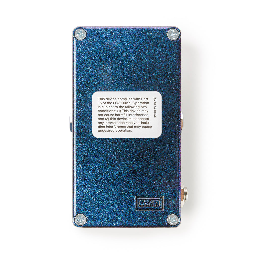MXR M306 Poly Blue Octave pedal — included power supply and accessories