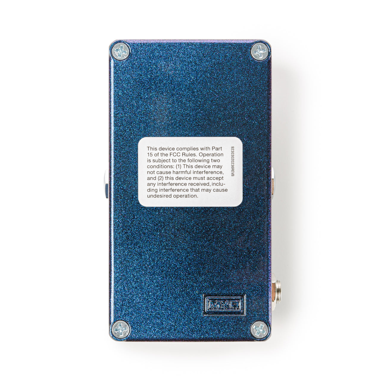MXR M306 Poly Blue Octave pedal — included power supply and accessories