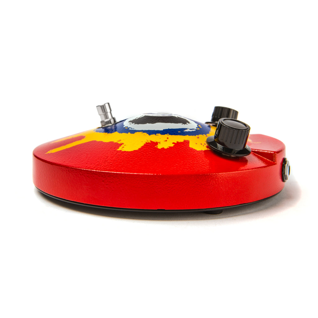 Dunlop Screamadelica Fuzz Face Distortion pedal — rear jacks
