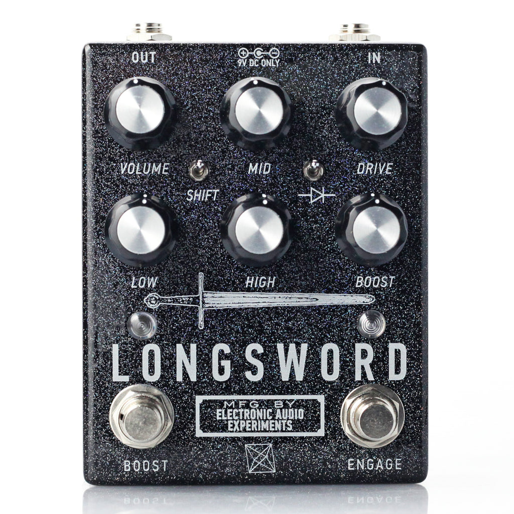 New Electronic Audio Experiments Longsword V4.6 Overdrive Guitar Effects Pedal