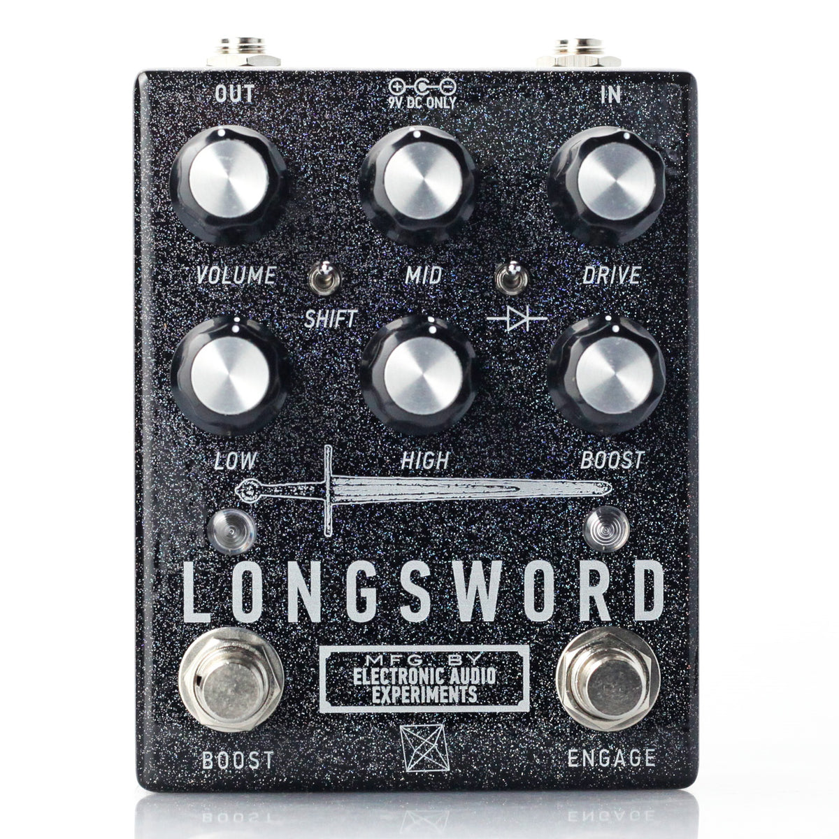 New Electronic Audio Experiments Longsword V4.6 Overdrive Guitar Effects Pedal