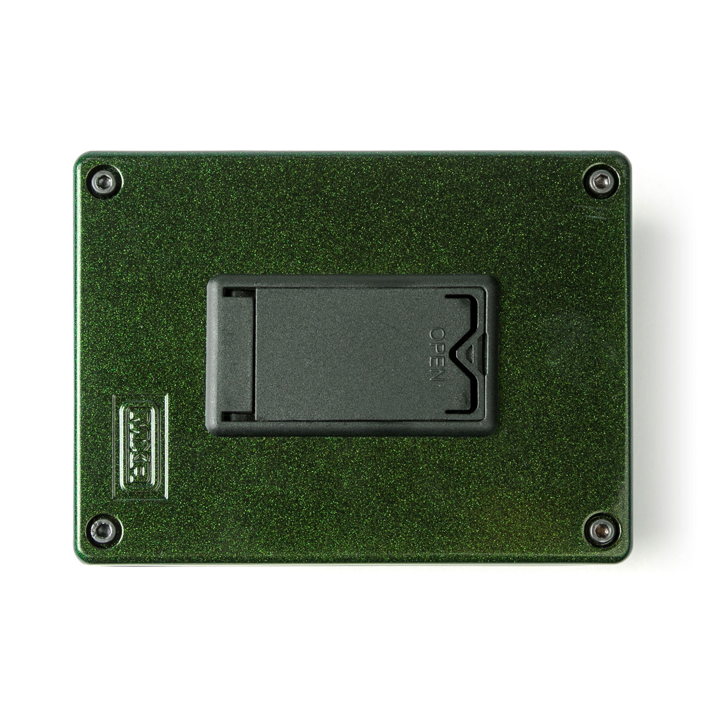 MXR M292 Carbon Copy Deluxe delay pedal — angled side view