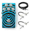 MXR WA38 Wylde Audio Chorus pedal — blue enclosure with included cables