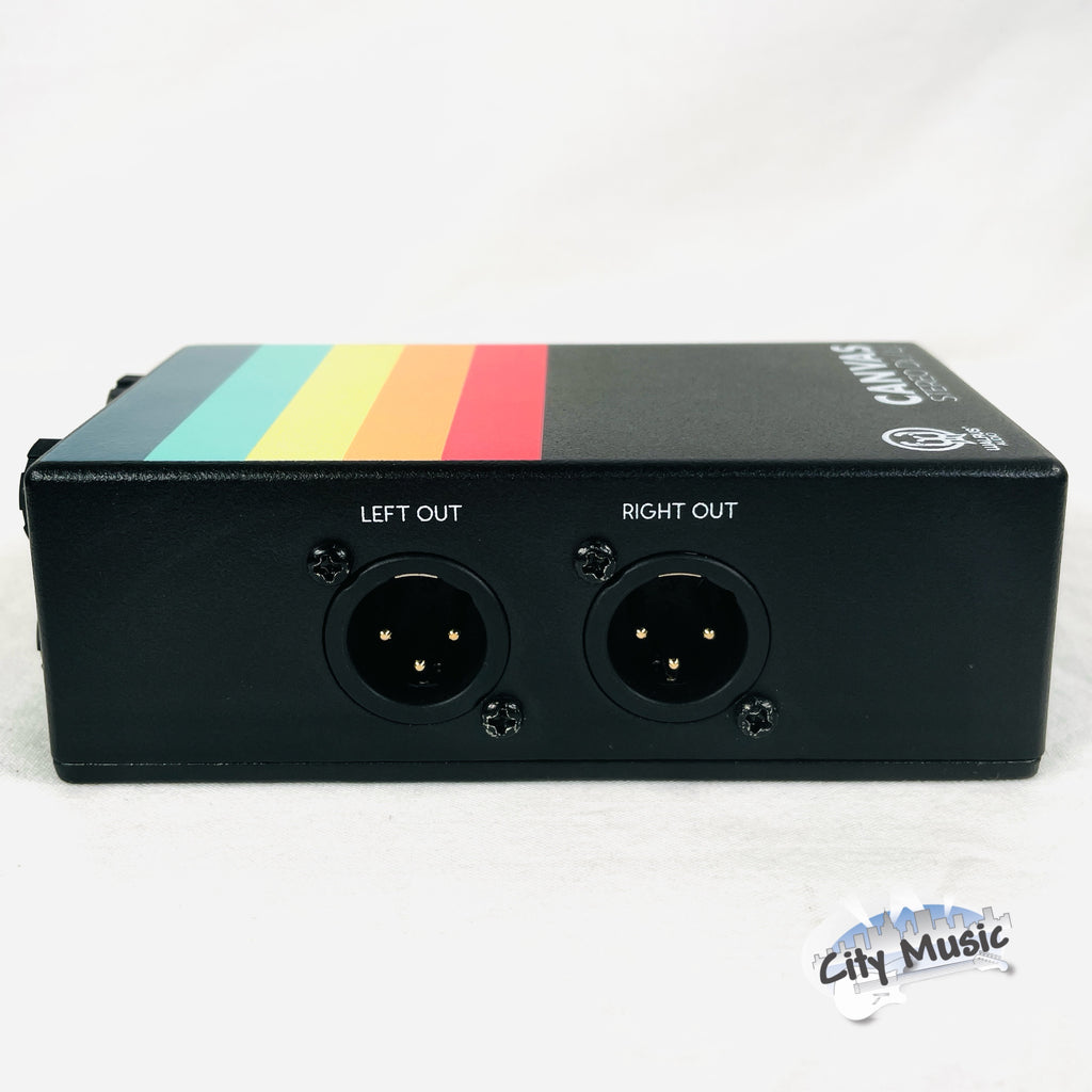 Walrus Audio Canvas Stereo DI Box — full product on white background