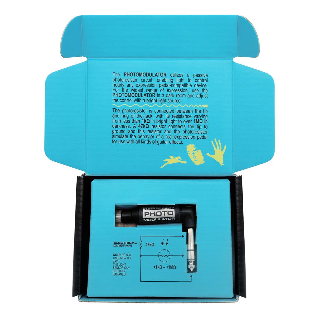 Death By Audio Photo Modulator expression controller — sensor detail