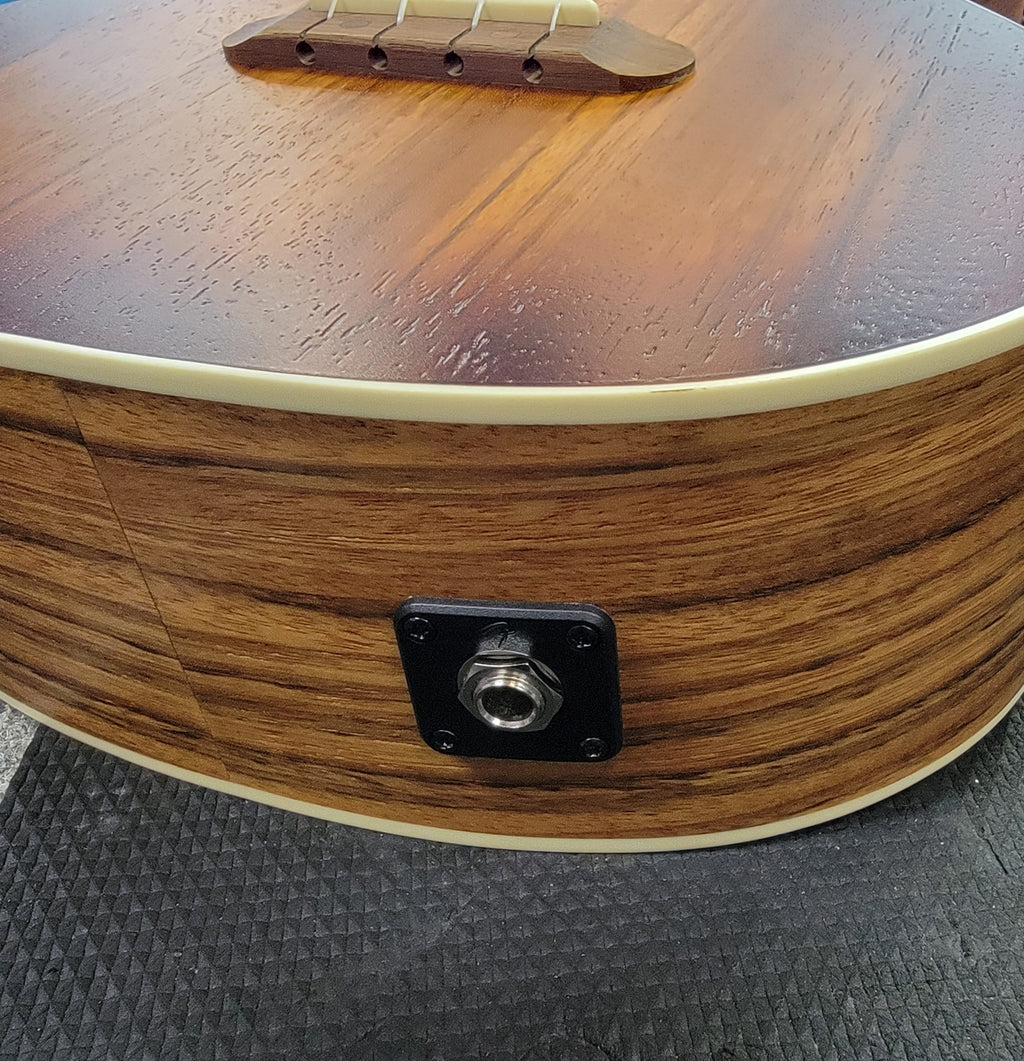 Fender Rincon Tenor Ukulele — Aged Cognac Burst full length view
