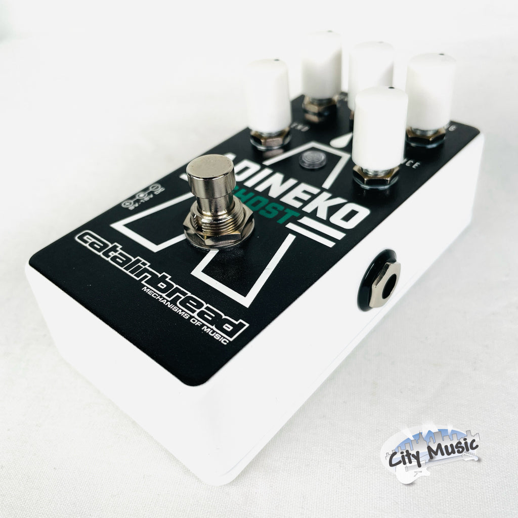 Used Catalinbread Adineko Ghost oil can delay pedal — side view input jack