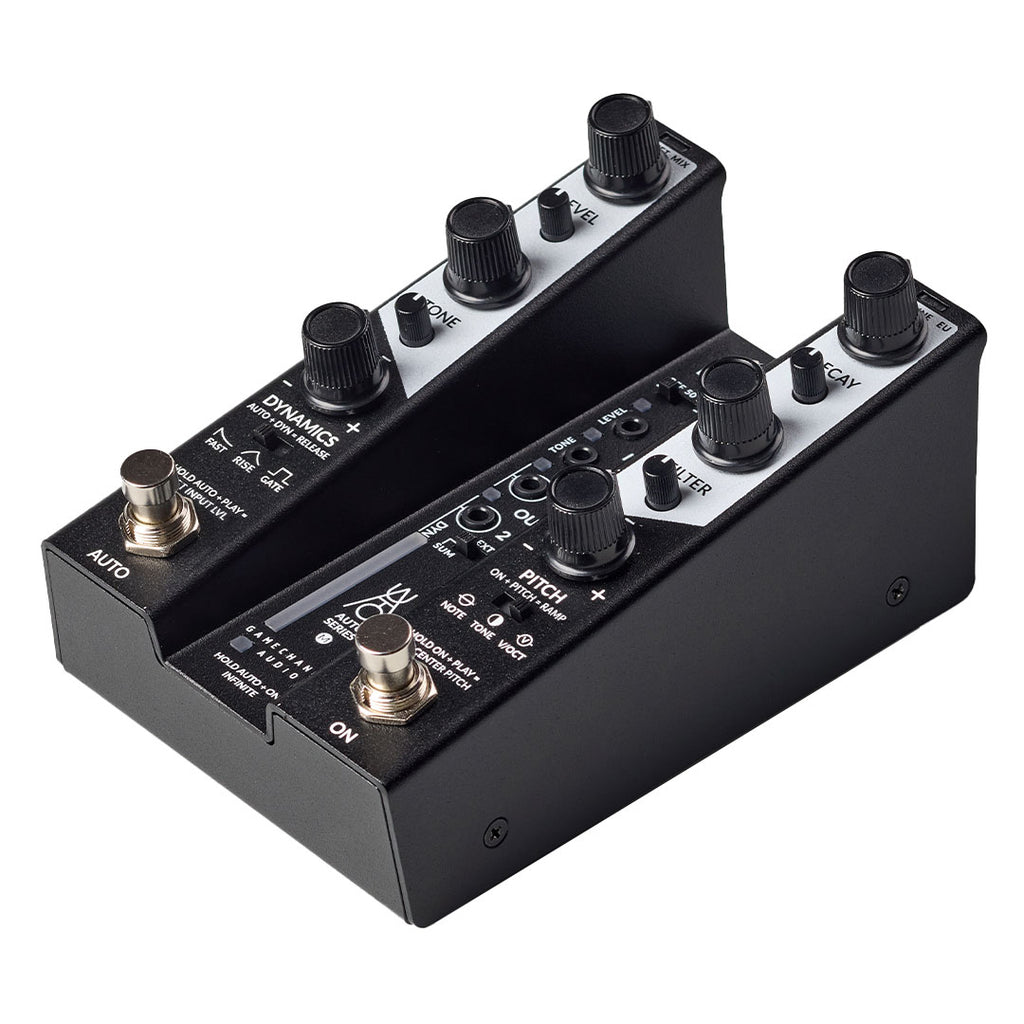 Gamechanger Audio Auto Reverb pedal dynamics controls detail