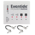 Eventide PowerMini power supply adapter kit - front panel with included Hosa patch cables