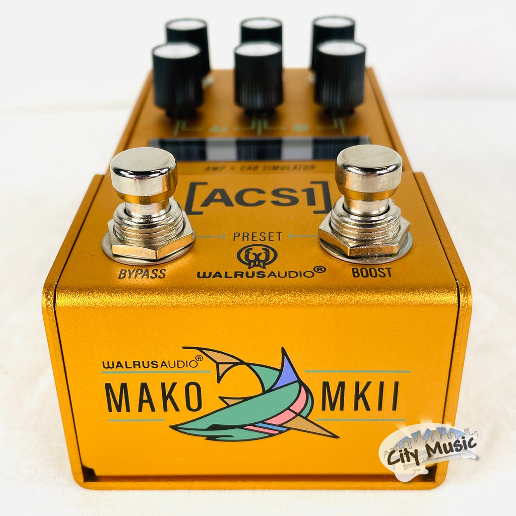 Used Walrus Audio MAKO Series MKII ACS1 Amp + Cab Simulator Guitar Effects Pedal ♫