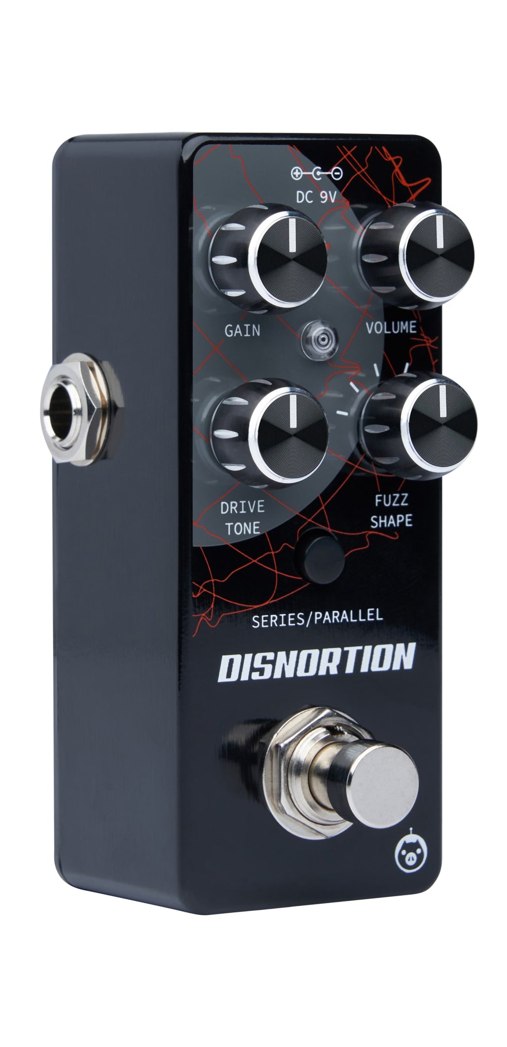 Pigtronix Disnortion overdrive/fuzz — series/parallel routing switch