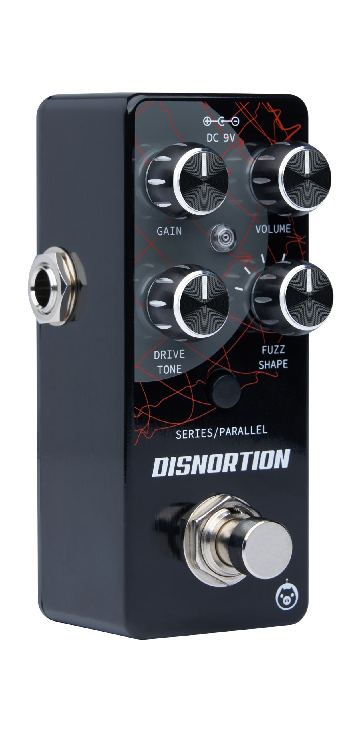 Pigtronix Disnortion overdrive/fuzz — series/parallel routing switch