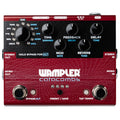 Wampler Catacombs reverb delay pedal — red enclosure top-down front view