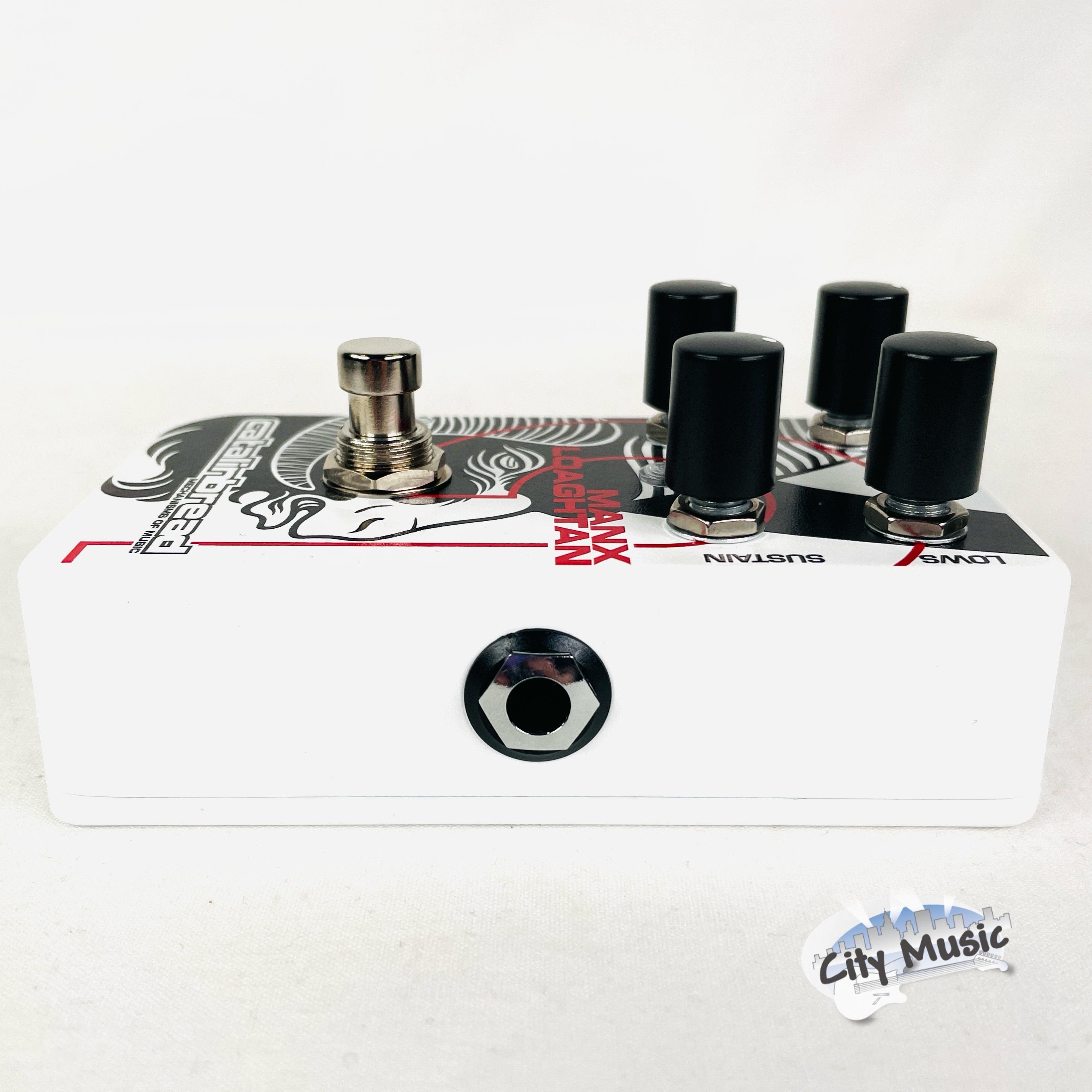 Catalinbread Manx Loaghtan fuzz pedal - back panel