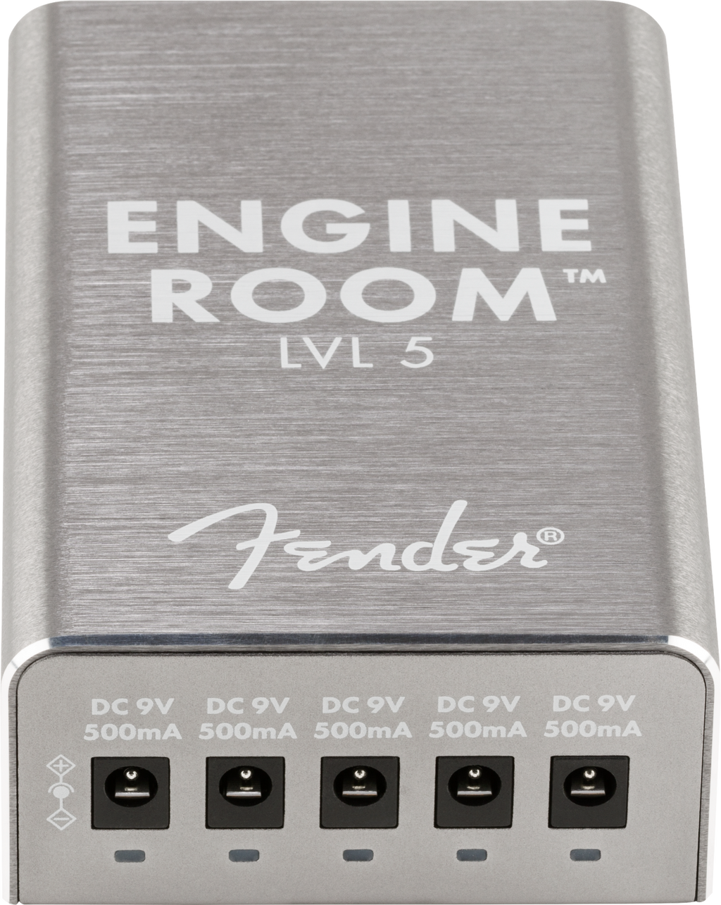 Fender Engine Room LVL5 power supply — five 9V outputs detail