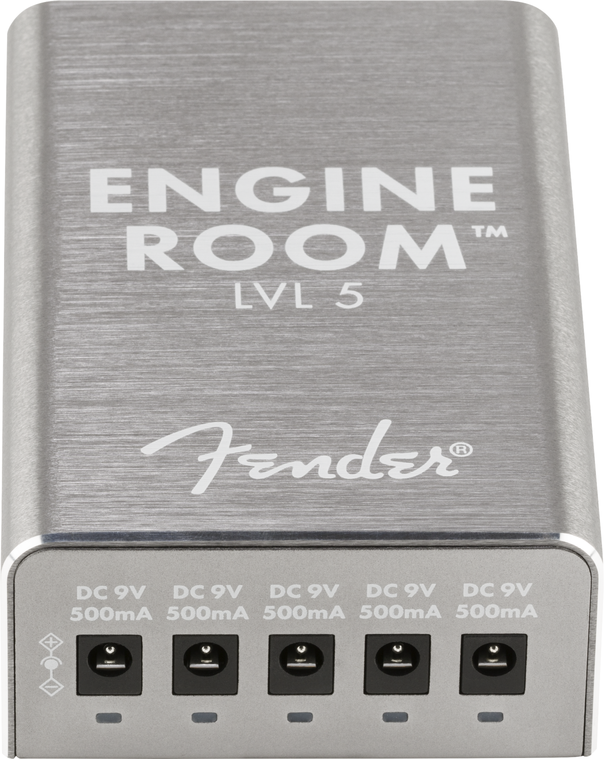 Fender Engine Room LVL5 power supply — five 9V outputs detail