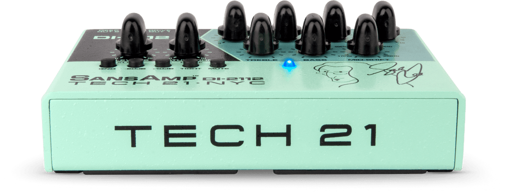 Used Tech 21 Geddy Lee Signature DI 2112 SansAmp Bass Parallel Preamp Pedal