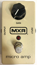 Used MXR M133 Micro Amp Boost Guitar Effects Pedal
