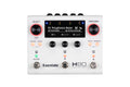 Used Eventide H90 Harmonizer multi-effects pedal in white, top view