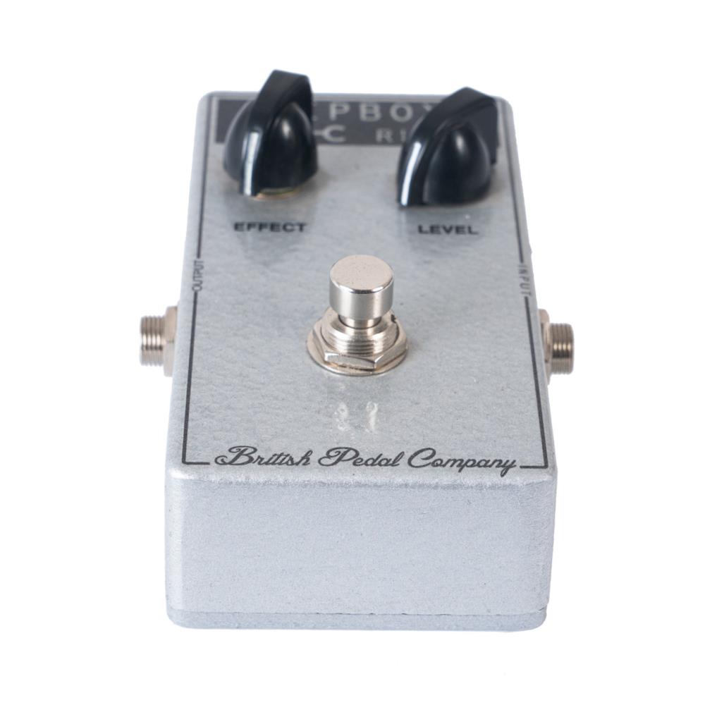British Pedal Company PEP Box fuzz pedal — footswitch detail