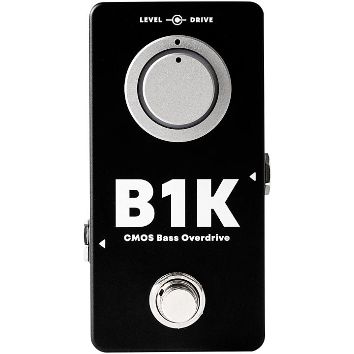 Used Darkglass Microtubes B1K bass overdrive pedal - black front view
