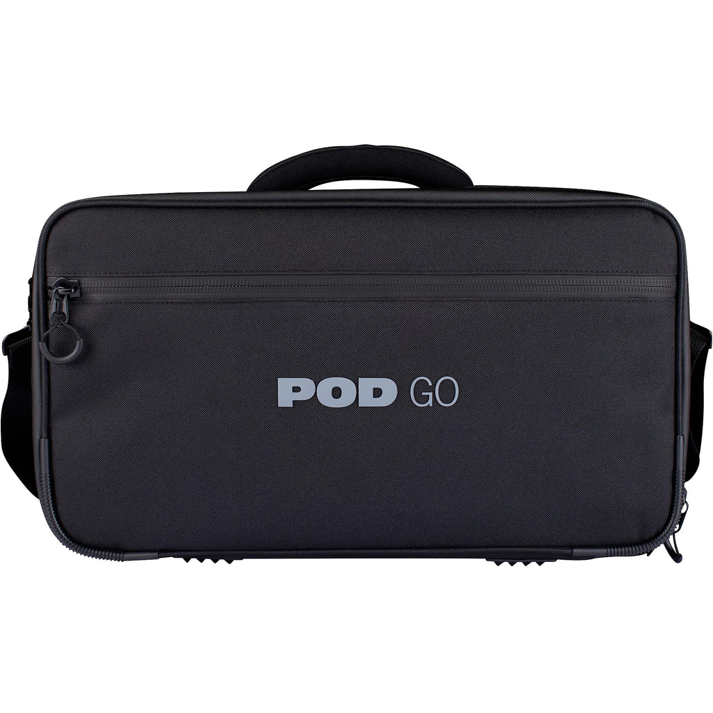 Line 6 POD Go Wireless multi-effects processor - side profile of black enclosure