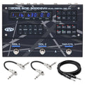 Boss SDE-3000EVH Van Halen delay pedal with EVH stripes and included cables