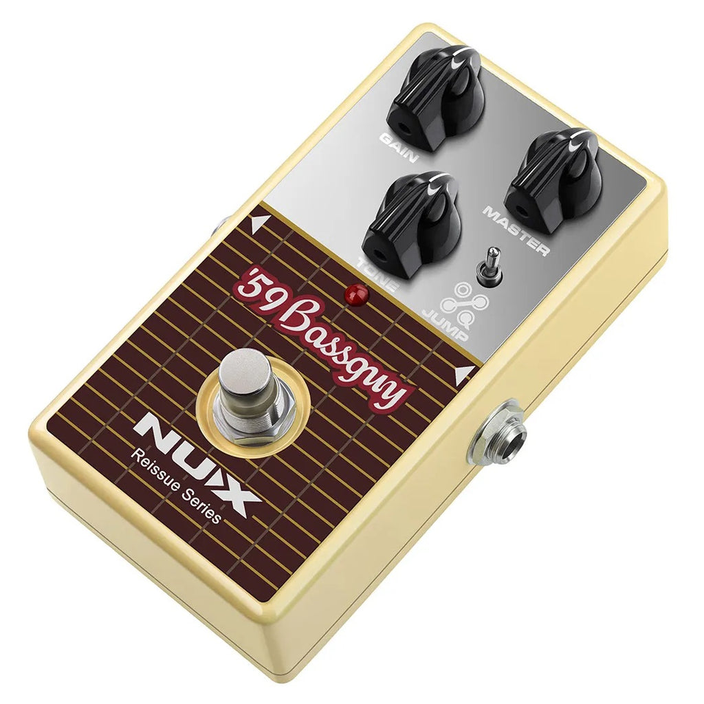 NUX '59 Bassguy preamp pedal — Jump toggle switch detail