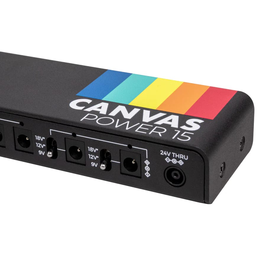 New Walrus Audio Canvas Power 15 LINK Isolated Guitar Pedal Power Supply - Black