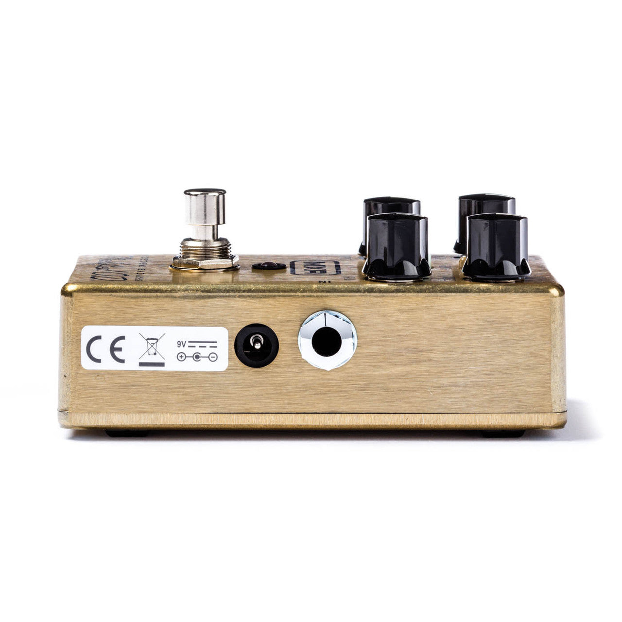 MXR M77 Custom Badass Modified Overdrive pedal - footswitch view