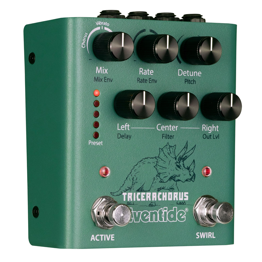 Eventide TriceraChorus chorus pedal — angled view