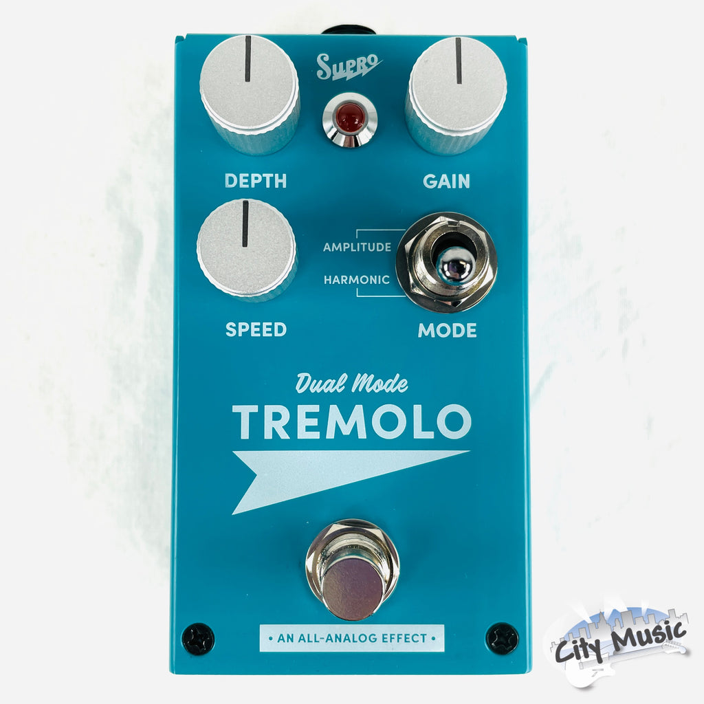 New Supro 1310 Tremolo Guitar Effects Pedal