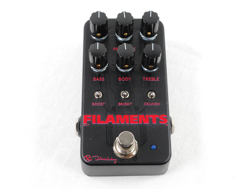 Keeley Filaments distortion pedal — EQ and voicing switches