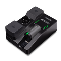 Line 6 Relay G10S guitar wireless system — receiver with docked transmitter