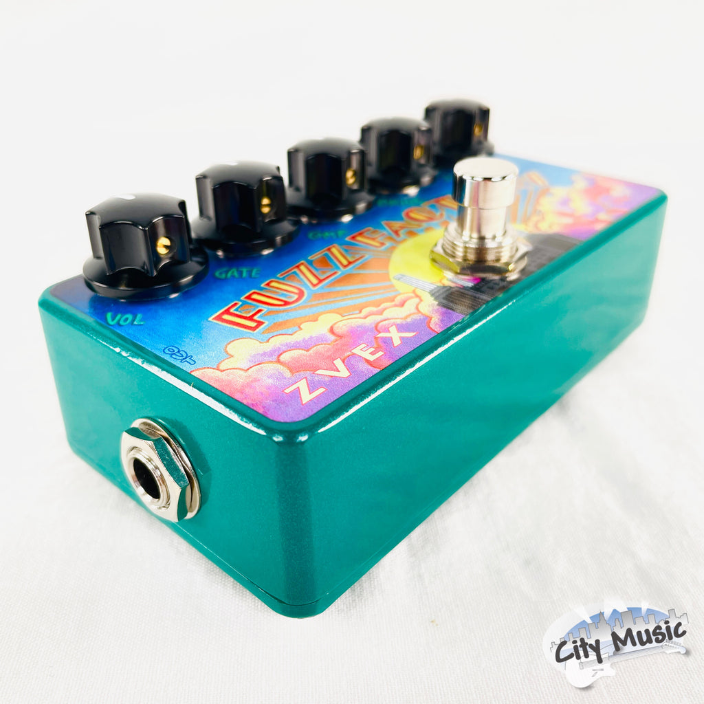 Used ZVEX Vexter Fuzz Factory Guitar Pedal — side view